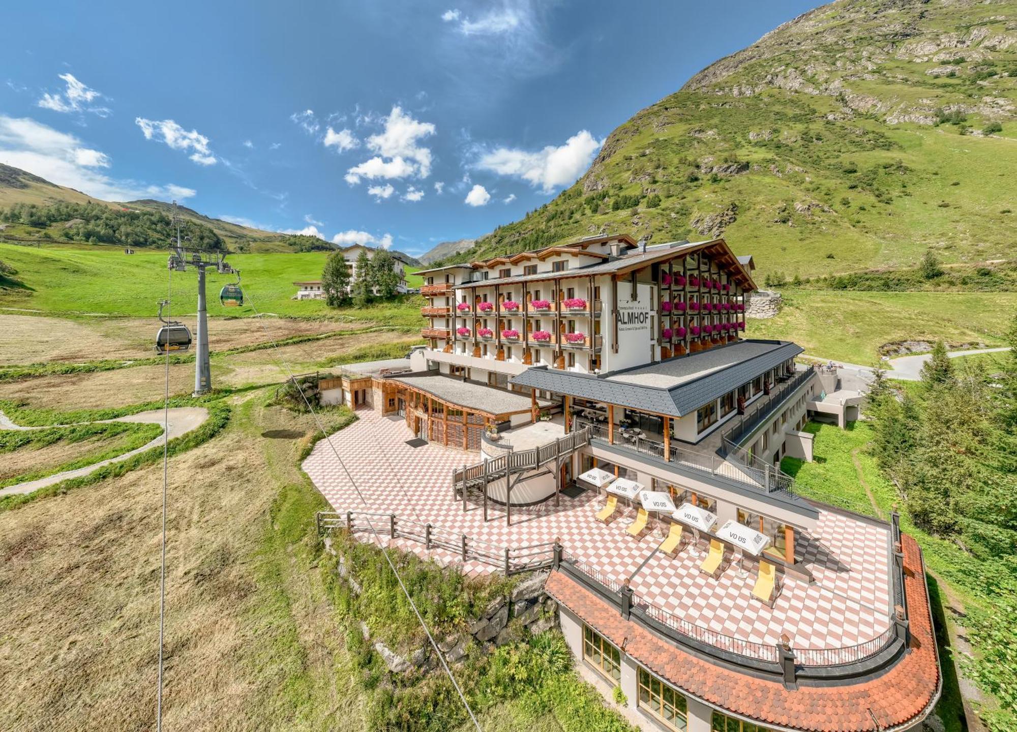 Hotel Almhof Galtür Exterior foto